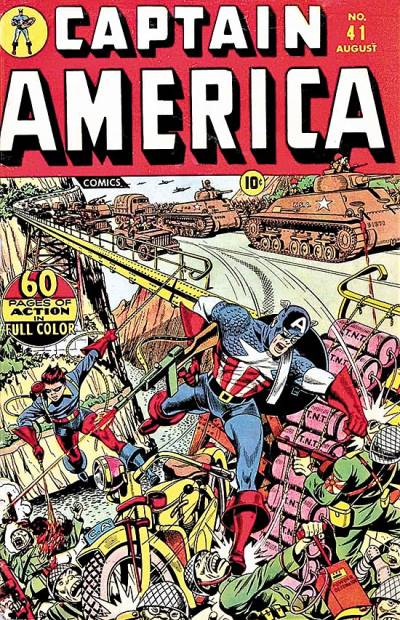 Captain America Comics (1941)   n° 41 - Timely Publications