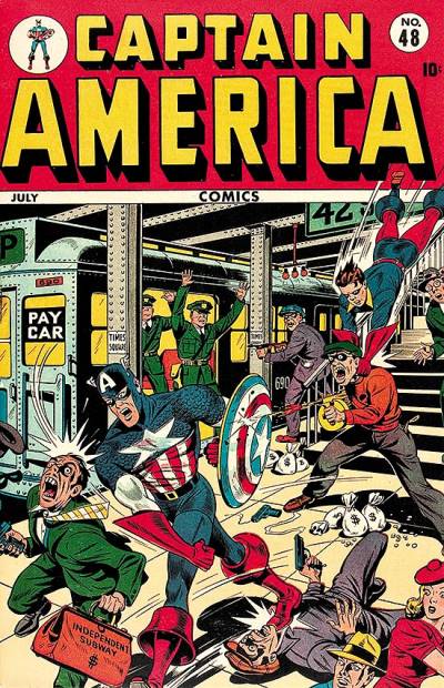 Captain America Comics (1941)   n° 48 - Timely Publications