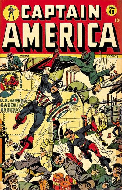 Captain America Comics (1941)   n° 49 - Timely Publications
