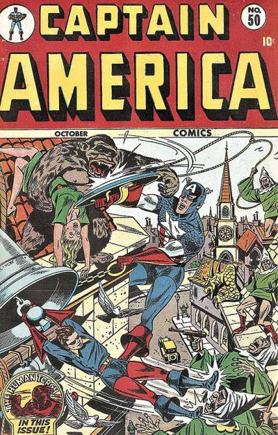 Captain America Comics (1941)   n° 50 - Timely Publications