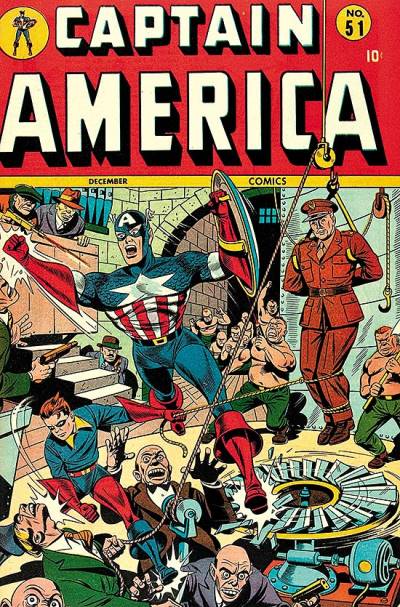Captain America Comics (1941)   n° 51 - Timely Publications