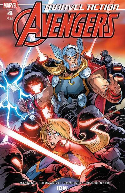 Marvel Action: Avengers (2018)   n° 4 - Idw Publishing