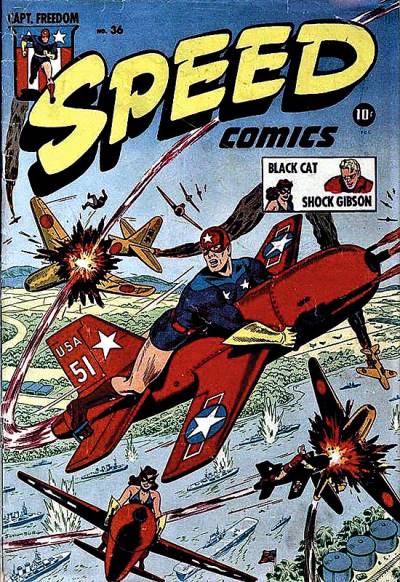Speed Comics (1941)   n° 36 - Harvey Comics