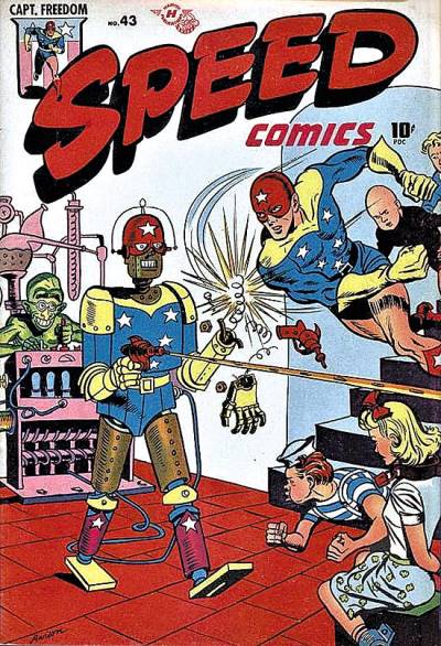 Speed Comics (1941)   n° 43 - Harvey Comics