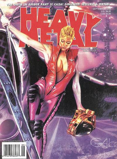 Heavy Metal (1992)   n° 182 - Metal Mammoth, Inc.