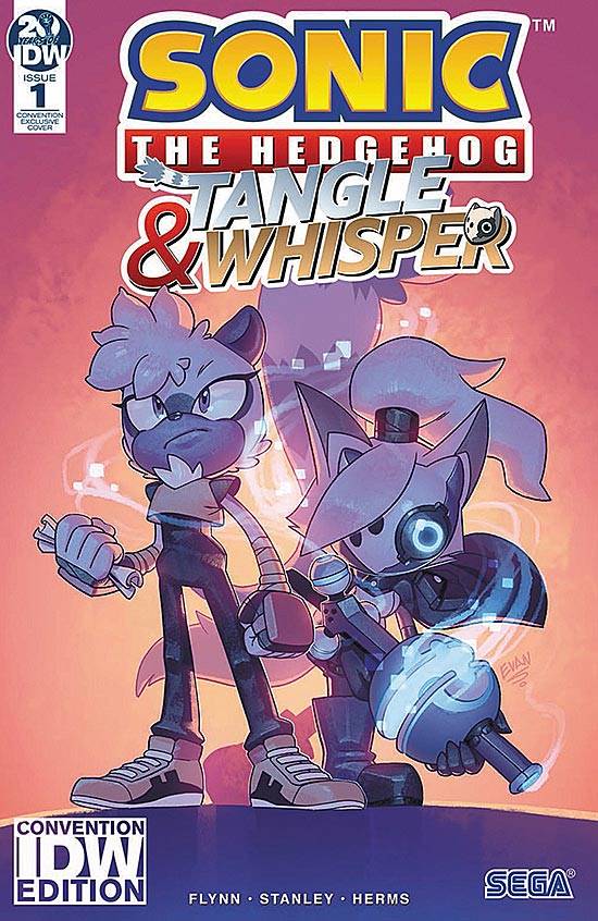 Nova personagem chamada Tangle será apresentada nas HQs de Sonic!