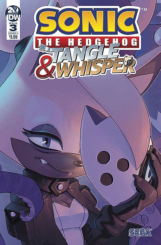 Nova personagem chamada Tangle será apresentada nas HQs de Sonic!