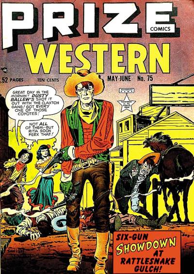 Prize Comics Western (1948)   n° 75 - Prize Publications