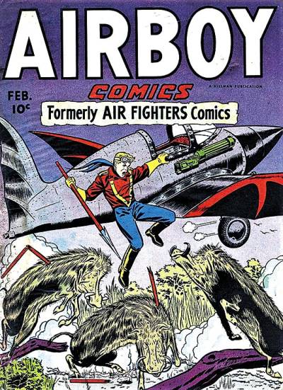 Airboy Comics (1945)   n° 25 - Hillman Periodicals