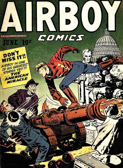 Airboy Comics (1945)   n° 40 - Hillman Periodicals