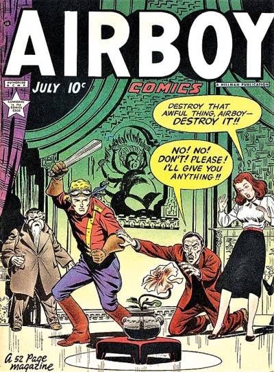 Airboy Comics (1945)   n° 65 - Hillman Periodicals