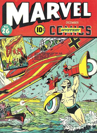 Marvel Mystery Comics (1939)   n° 26 - Timely Publications