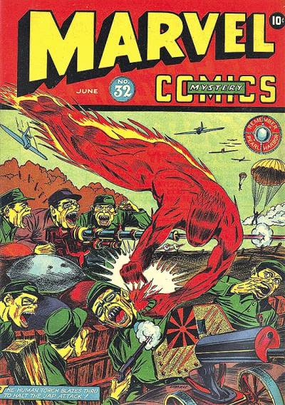 Marvel Mystery Comics (1939)   n° 32 - Timely Publications