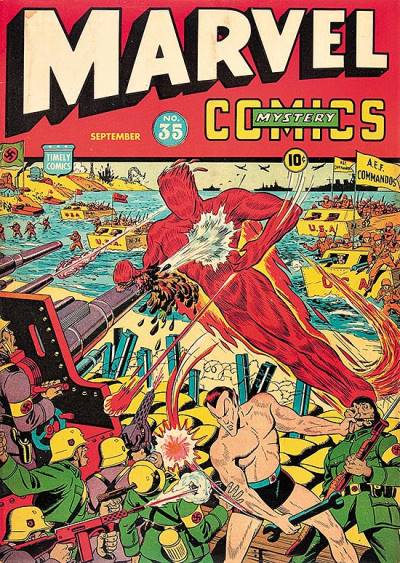 Marvel Mystery Comics (1939)   n° 35 - Timely Publications