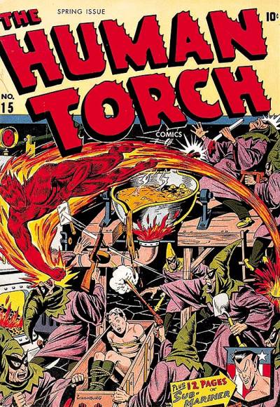Human Torch (1940)   n° 15 - Timely Publications