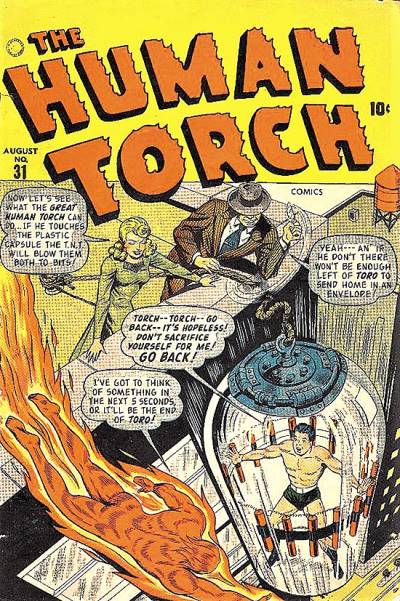 Human Torch (1940)   n° 31 - Timely Publications