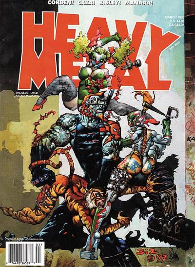 Heavy Metal (1992)   n° 179 - Metal Mammoth, Inc.