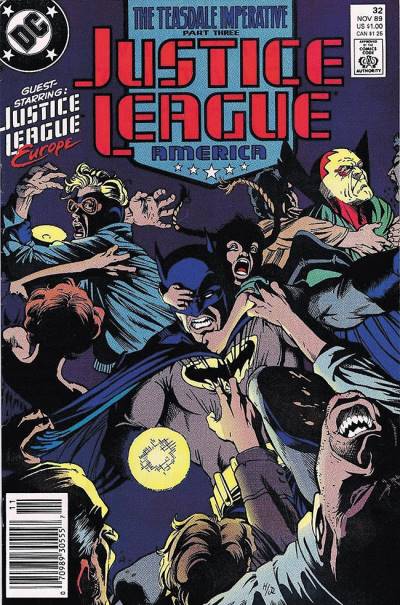 Justice League America (1989)   n° 32 - DC Comics