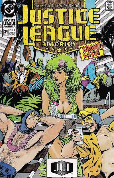 Justice League America (1989)   n° 34 - DC Comics