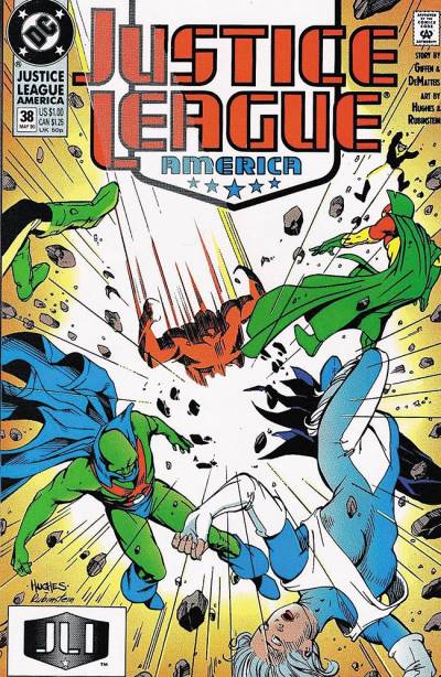Justice League America (1989)   n° 38 - DC Comics