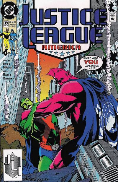 Justice League America (1989)   n° 39 - DC Comics