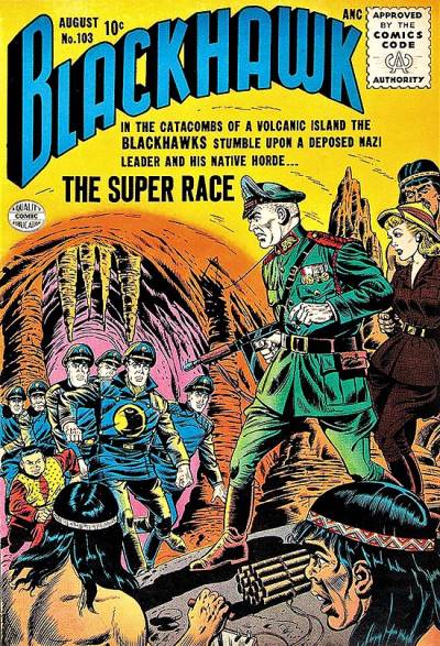 Blackhawk (1944)   n° 103 - Quality Comics