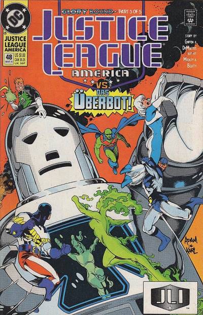 Justice League America (1989)   n° 48 - DC Comics