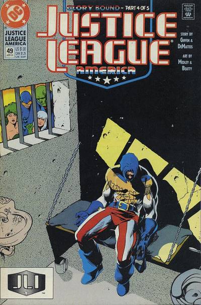 Justice League America (1989)   n° 49 - DC Comics