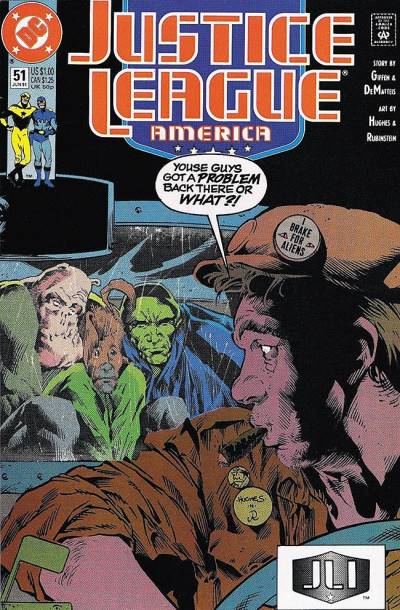 Justice League America (1989)   n° 51 - DC Comics