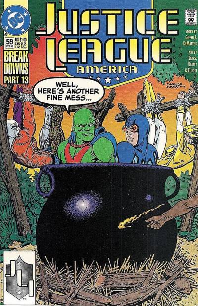 Justice League America (1989)   n° 59 - DC Comics