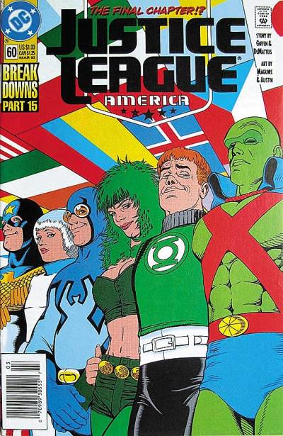 Justice League America (1989)   n° 60 - DC Comics