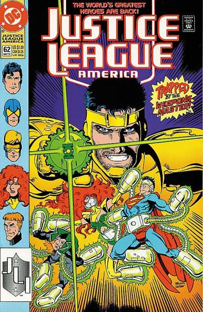 Justice League America (1989)   n° 62 - DC Comics