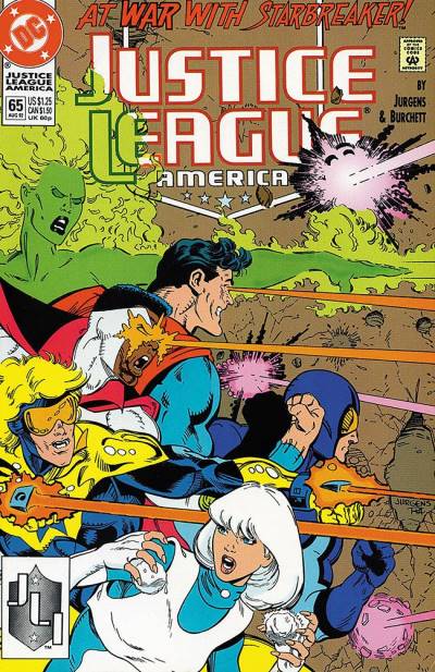 Justice League America (1989)   n° 65 - DC Comics