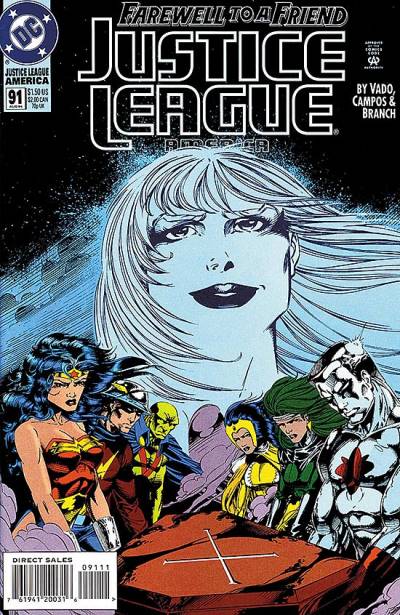 Justice League America (1989)   n° 91 - DC Comics
