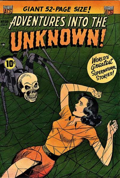 Adventures Into The Unknown (1948)   n° 33 - Acg (American Comics Group)