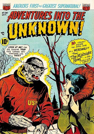 Adventures Into The Unknown (1948)   n° 36 - Acg (American Comics Group)
