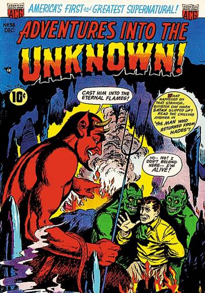 Adventures Into The Unknown (1948)   n° 38 - Acg (American Comics Group)