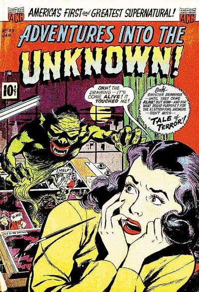 Adventures Into The Unknown (1948)   n° 39 - Acg (American Comics Group)