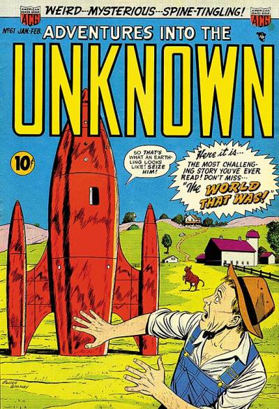 Adventures Into The Unknown (1948)   n° 61 - Acg (American Comics Group)