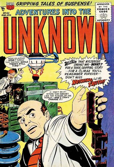 Adventures Into The Unknown (1948)   n° 62 - Acg (American Comics Group)