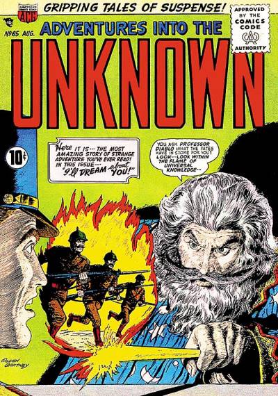 Adventures Into The Unknown (1948)   n° 65 - Acg (American Comics Group)