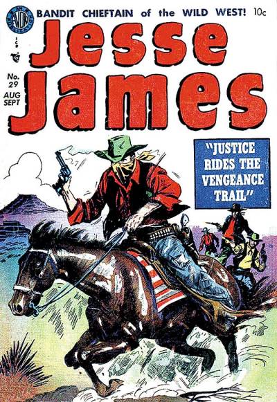 Jesse James (1950)   n° 29 - Avon Periodicals