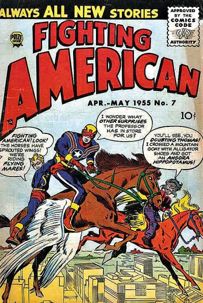 Fighting American (1954)   n° 7 - Prize Publications
