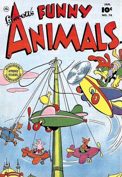 Fawcett's Funny Animals (1942)   n° 74 - Fawcett
