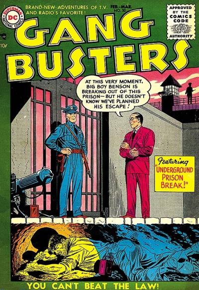 Gang Busters (1947)   n° 50 - DC Comics