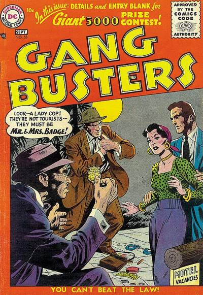 Gang Busters (1947)   n° 53 - DC Comics