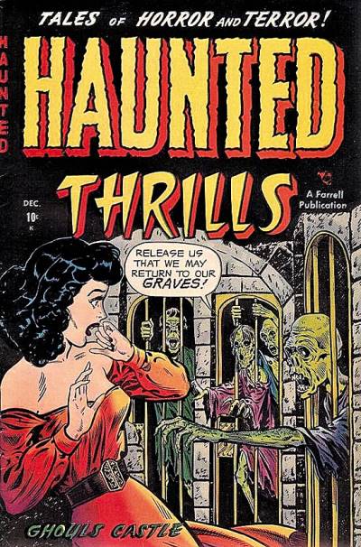 Haunted Thrills (1952)   n° 4 - Ajax/Farrell