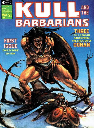 Kull And The Barbarians (1975)   n° 1 - Curtis Magazines (Marvel Comics)