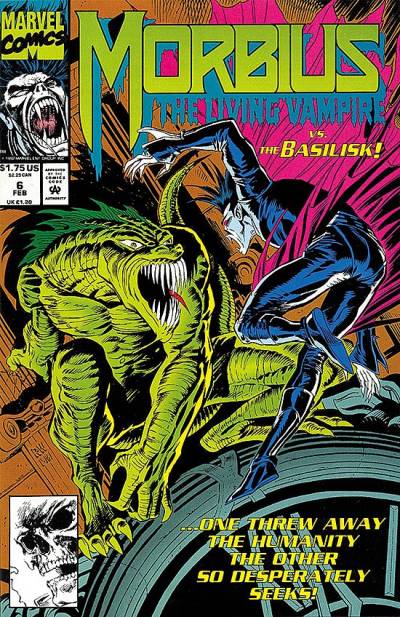 Morbius: The Living Vampire (1992)   n° 6 - Marvel Comics