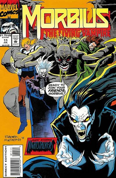 Morbius: The Living Vampire (1992)   n° 11 - Marvel Comics